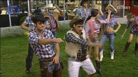 Grande Fratello 11 - Festa cowboy e cowgirl