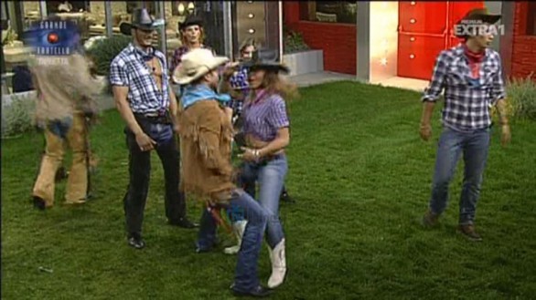 Grande Fratello 11 - Festa cowboy e cowgirl