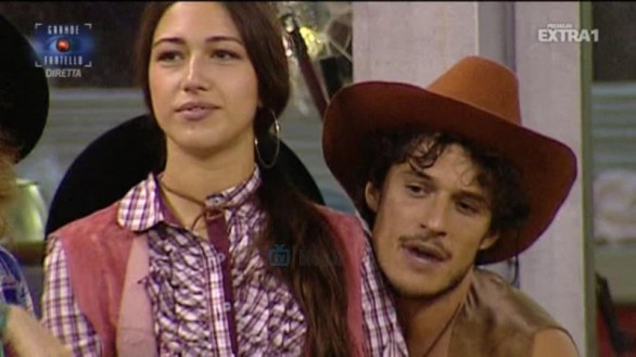 Grande Fratello 11 - Festa cowboy e cowgirl