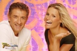 Michelle Hunziker e Ezio Greggio