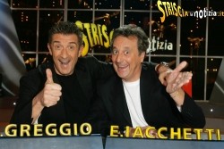 Ezio Greggio e Enzino Iacchetti