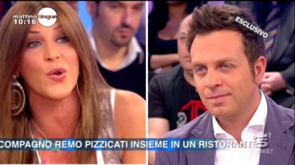 Guendalina Tavassi a cena con Remo Nicolini - Le immagini a Mattino Cinque