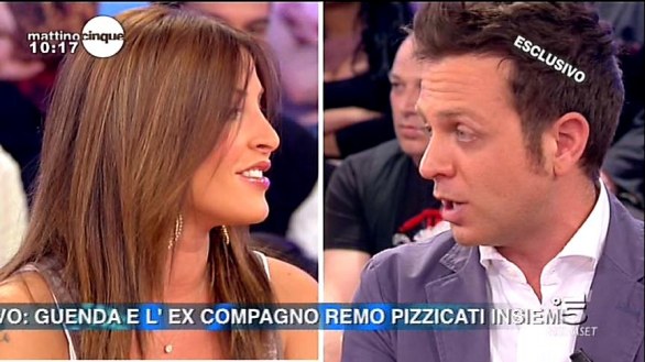 Guendalina Tavassi a cena con Remo Nicolini - Le immagini a Mattino Cinque