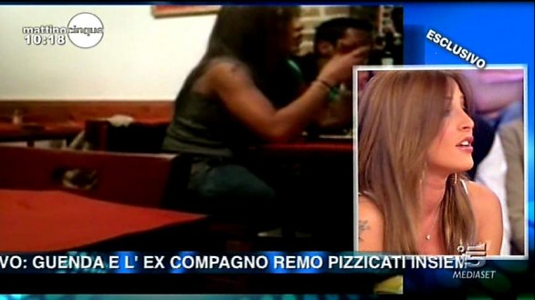 Guendalina Tavassi a cena con Remo Nicolini - Le immagini a Mattino Cinque