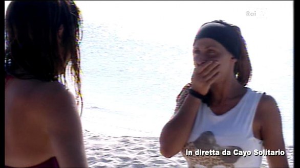 Guendalina Tavassi eliminata - L'Isola dei Famosi 2012