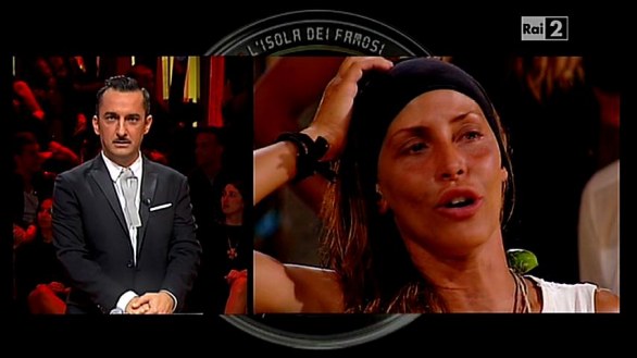 Guendalina Tavassi eliminata - L'Isola dei Famosi 2012