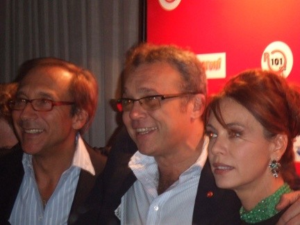 Marco Balestri, Claudio Amendola, Elena Sofia Ricci - Festa 