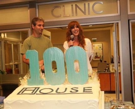 I festeggiamenti per la puntata n. 100 di House