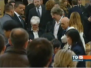 I funerali di Raimondo Vianello