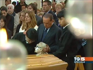 I funerali di Raimondo Vianello