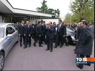 I funerali di Raimondo Vianello