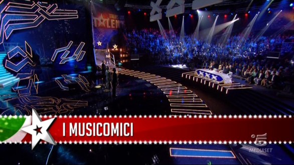 I Musicomici, musicisti a Italia's got talent