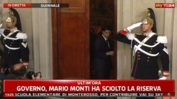 I Tg aspettano Mario Monti e la sua lista