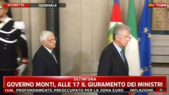 I Tg aspettano Mario Monti e la sua lista