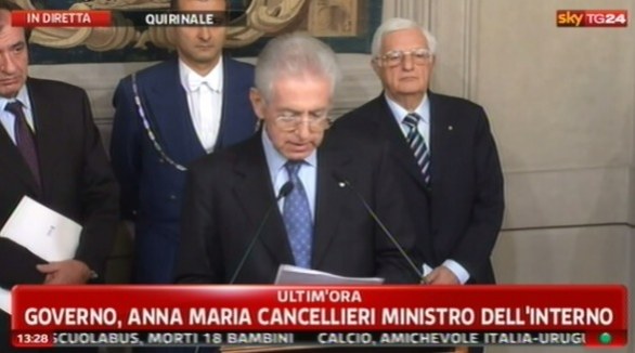 I Tg aspettano Mario Monti e la sua lista