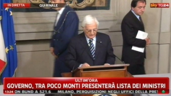 I Tg aspettano Mario Monti e la sua lista