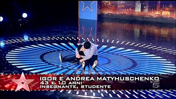 Igor e Andrea Matyhuschenko Italia's got talent