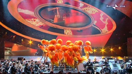 Il Moulin Rouge al Festival di Sanremo 2010