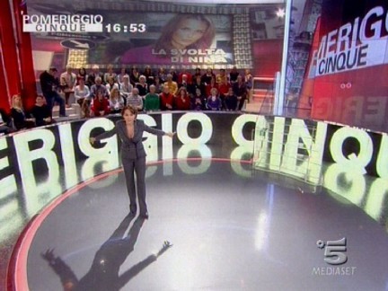 Il nuovo studio di Pomeriggio 5