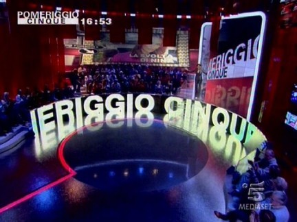 Il nuovo studio di Pomeriggio 5