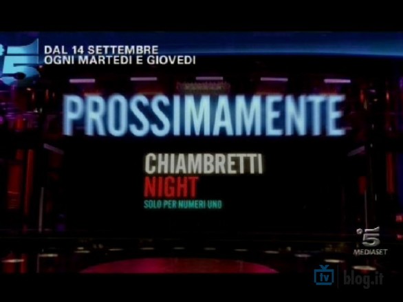 Le foto del promo del Chiambretti Night