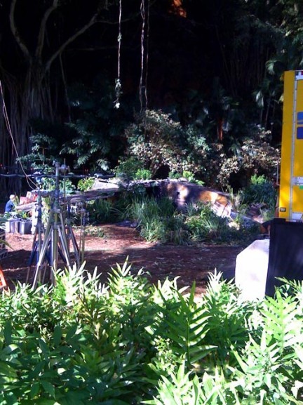 Il set della quinta stagione di Lost