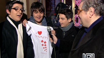 Il Tryo - I tenorini Gianluca Ginoble, Ignazio Boschetto e Piero Baron