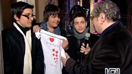 Il Tryo - I tenorini Gianluca Ginoble, Ignazio Boschetto e Piero Baron