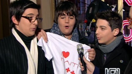 Il Tryo - I tenorini Gianluca Ginoble, Ignazio Boschetto e Piero Baron