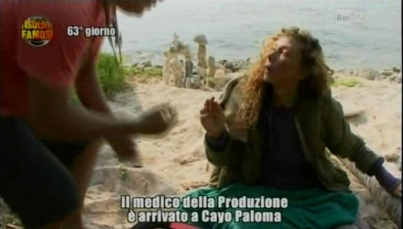 Isola 2011 - Eleonora Brigliadori sviene e vede la luce