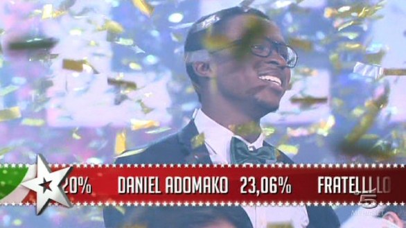 Italia s got talent 2013 - Il vincitore è Daniel Adomako