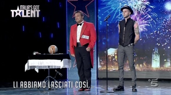 Italia's Got Talent 2013-14 - Giabba e Abraxas Ultima prova (IMMAGINI FORTI!)