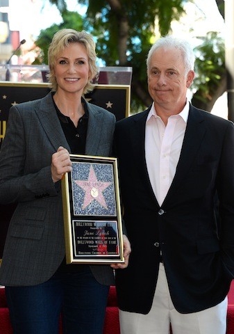 Jane LYnch riceve la stella alla Walk of Fame di Hollywood
