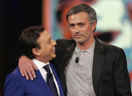 José Mourinho ospite al Chiambretti Night