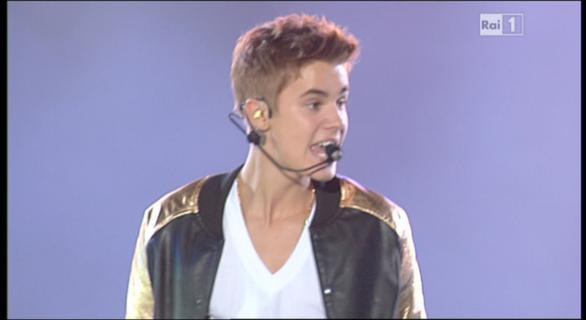 Justin Bieber all\'Arena di Verona 2012, su Raiuno