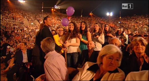 Justin Bieber all\'Arena di Verona 2012, su Raiuno