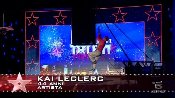 Kai Leclerc, illusionista ad Italia s got talent