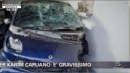 Karim Capuano: le foto del gravissimo incidente stradale a Pomeriggio Cinque