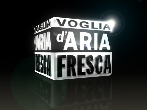 La squadra di comici di Voglia d'Aria Fresca su Raiuno con Carlo Conti