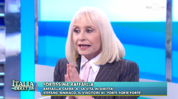 La vita in diretta, Raffaella Carrà e Stefano Simmaco con Giancarlo Leone