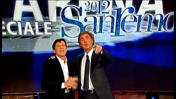 L\'annuncio dei Big del Festival di Sanremo 2012 a L\'Arena