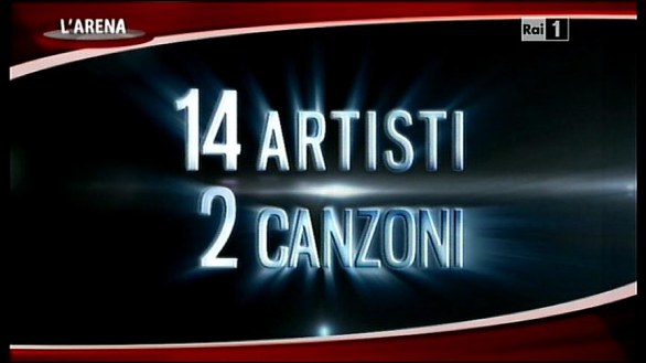 L\'annuncio dei Big del Festival di Sanremo 2012 a L\'Arena