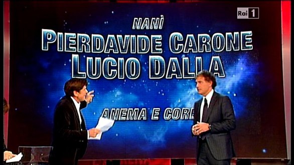 L\'annuncio dei Big del Festival di Sanremo 2012 a L\'Arena