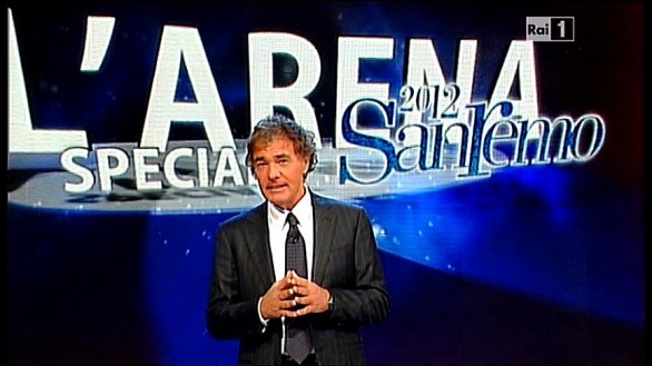 L\'annuncio dei Big del Festival di Sanremo 2012 a L\'Arena