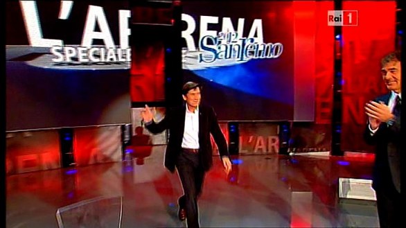 L\'annuncio dei Big del Festival di Sanremo 2012 a L\'Arena