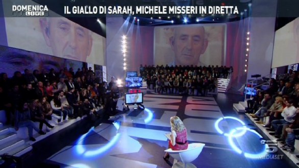 Le facce di Barbara D\\'Urso con Michele Misseri