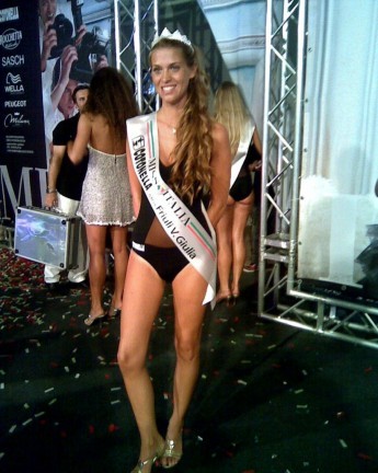 Le foto delle prime 22 finaliste di Miss Italia 2009: Federica Ciriani Miss friuli venezia giulia 2009