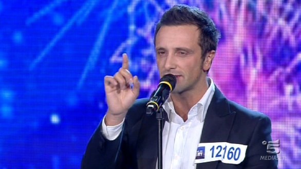 Leonardo Fiaschi, imitatore ad Italia s got talent 2013