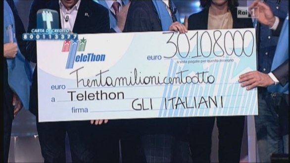 L\'Eredita Speciale Telethon 2012 - Le foto