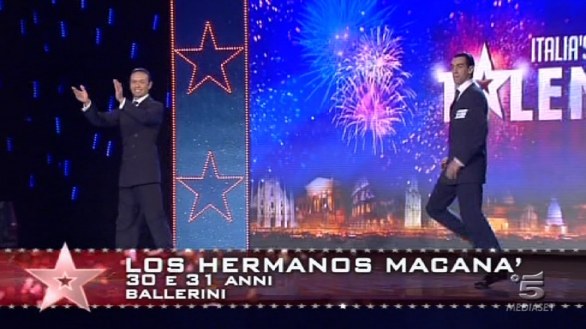 Los hermanos Macanà, ballerini di tango ad Italia s got talent 2013